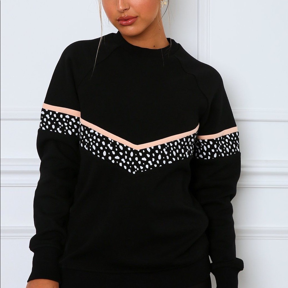 White fox boutique Sarahs day all i do is brunch sweater